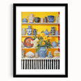 Electric Still Life Wall Art with Bold Vases and Flowers | Modern Decor