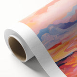 Electric Landscape Wall Art with Sunset Hues | Vibrant Modern Decor