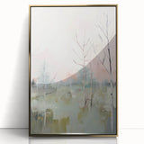 Electric Forest Landscape Wall Art | Serene Nature-Inspired Decor