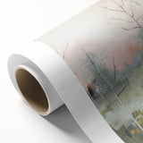 Electric Forest Landscape Wall Art | Serene Nature-Inspired Decor