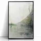 Misty Forest Electric Wall Art | Serene Nature-Inspired Decor