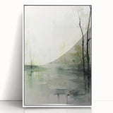 Misty Forest Electric Wall Art | Serene Nature-Inspired Decor