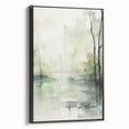 Misty Forest Electric Wall Art | Serene Nature-Inspired Decor