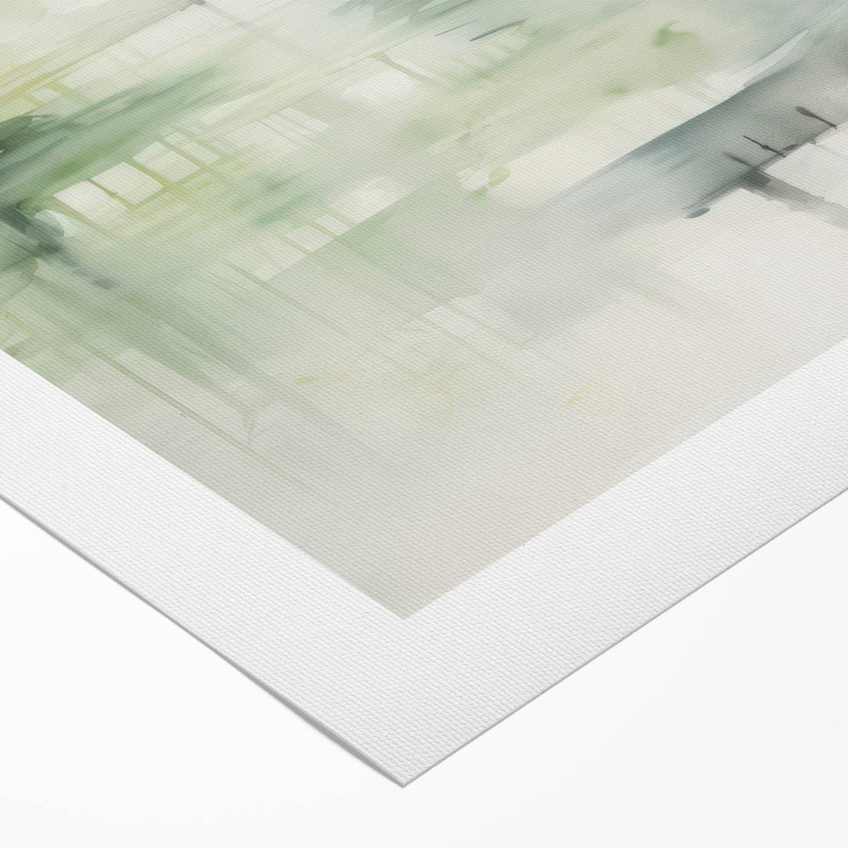 Misty Forest Electric Wall Art | Serene Nature-Inspired Decor