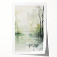 Misty Forest Electric Wall Art | Serene Nature-Inspired Decor