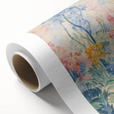 Electric Floral Pathway Canvas - Vibrant Abstract Wall Art Decor