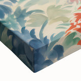 Electric Floral Pathway Canvas - Vibrant Abstract Wall Art Decor