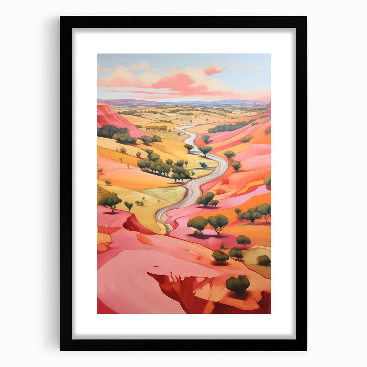 Vibrant Electric Wall Art – Bold Modern Electric Art Canvas Print