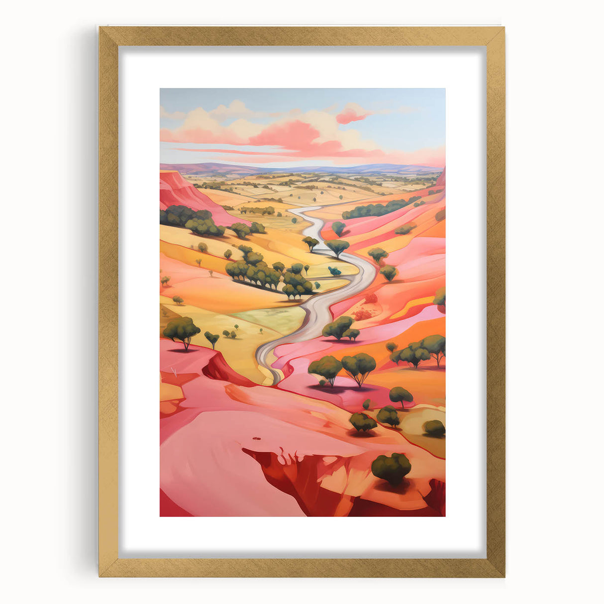 Vibrant Electric Wall Art – Bold Modern Electric Art Canvas Print