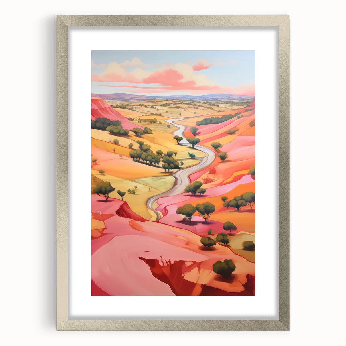 Vibrant Electric Wall Art – Bold Modern Electric Art Canvas Print