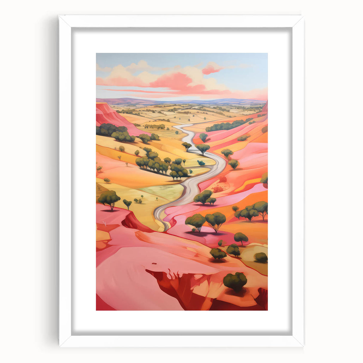 Vibrant Electric Wall Art – Bold Modern Electric Art Canvas Print