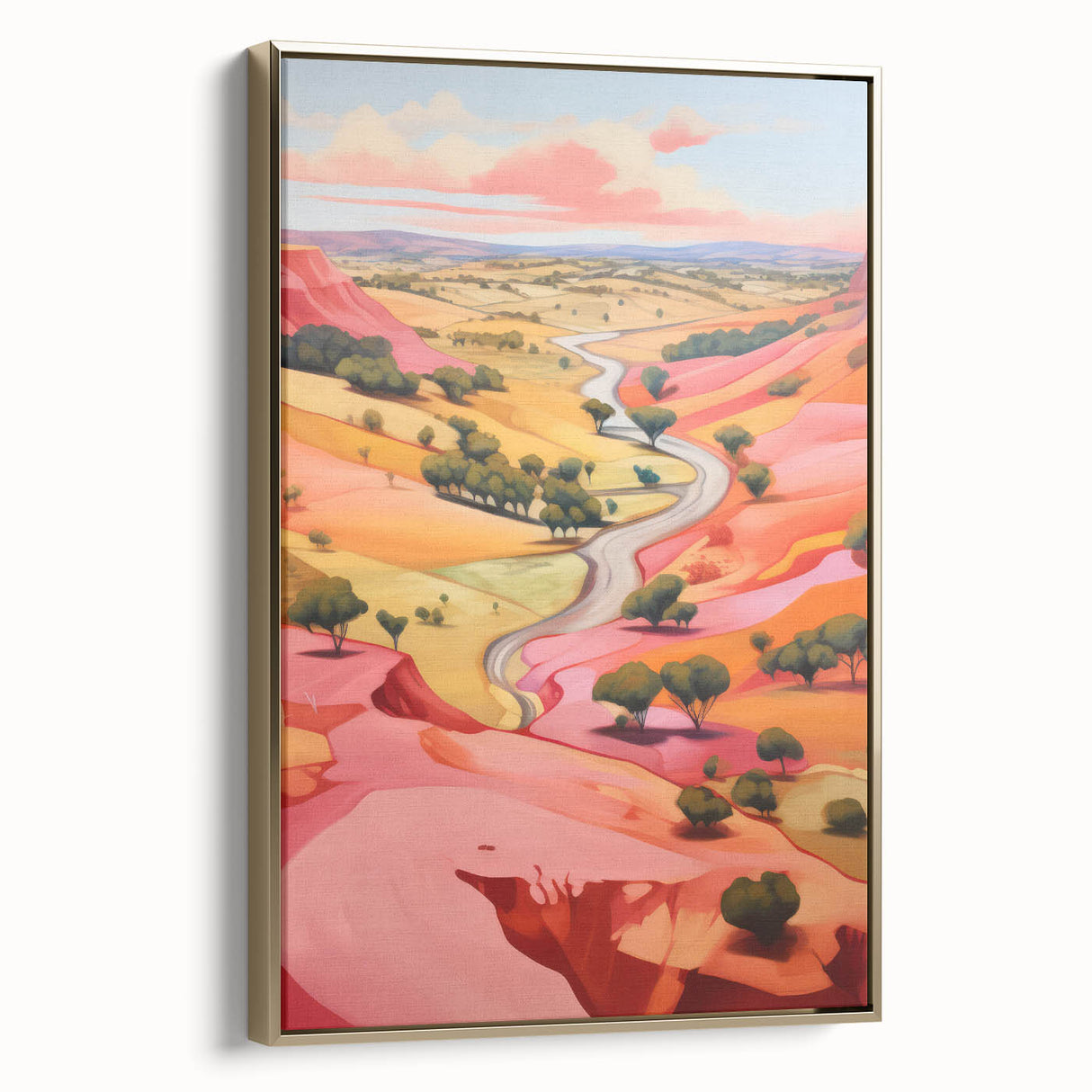 Vibrant Electric Wall Art – Bold Modern Electric Art Canvas Print