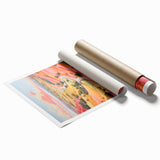 Vibrant Electric Wall Art – Bold Modern Electric Art Canvas Print