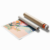 Vibrant Electric Fruit Art – Bold Modern Electric Wall Art Print