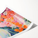 Vibrant Electric Fruit Art – Bold Modern Electric Wall Art Print