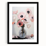 Soft Electric Floral Art – Modern Electric Art Canvas for Home Decor