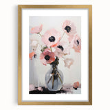 Soft Electric Floral Art – Modern Electric Art Canvas for Home Decor