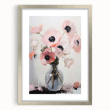 Soft Electric Floral Art – Modern Electric Art Canvas for Home Decor