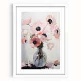 Soft Electric Floral Art – Modern Electric Art Canvas for Home Decor