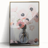 Soft Electric Floral Art – Modern Electric Art Canvas for Home Decor