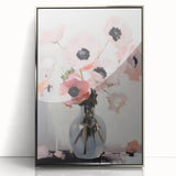 Soft Electric Floral Art – Modern Electric Art Canvas for Home Decor