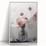 Soft Electric Floral Art – Modern Electric Art Canvas for Home Decor