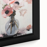 Soft Electric Floral Art – Modern Electric Art Canvas for Home Decor