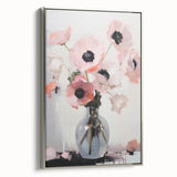 Soft Electric Floral Art – Modern Electric Art Canvas for Home Decor