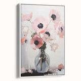 Soft Electric Floral Art – Modern Electric Art Canvas for Home Decor