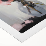 Soft Electric Floral Art – Modern Electric Art Canvas for Home Decor