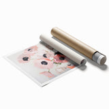 Soft Electric Floral Art – Modern Electric Art Canvas for Home Decor