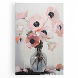 Soft Electric Floral Art – Modern Electric Art Canvas for Home Decor