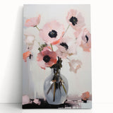 Soft Electric Floral Art – Modern Electric Art Canvas for Home Decor