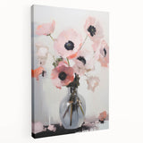 Soft Electric Floral Art – Modern Electric Art Canvas for Home Decor