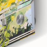 Bright Electric Lemon Art – Modern Electric Wall Art Canvas Print