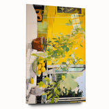 Bright Electric Lemon Art – Modern Electric Wall Art Canvas Print