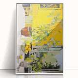 Bright Electric Lemon Art – Modern Electric Wall Art Canvas Print