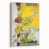 Bright Electric Lemon Art – Modern Electric Wall Art Canvas Print