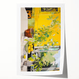 Bright Electric Lemon Art – Modern Electric Wall Art Canvas Print