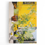 Bright Electric Lemon Art – Modern Electric Wall Art Canvas Print