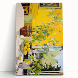 Bright Electric Lemon Art – Modern Electric Wall Art Canvas Print