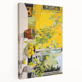 Bright Electric Lemon Art – Modern Electric Wall Art Canvas Print