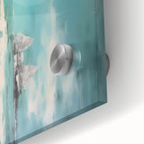 Vibrant Electric Beach Scene – Modern Electric Wall Art Canvas Print