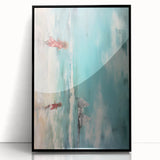 Vibrant Electric Beach Scene – Modern Electric Wall Art Canvas Print