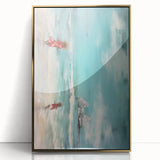 Vibrant Electric Beach Scene – Modern Electric Wall Art Canvas Print