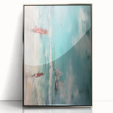 Vibrant Electric Beach Scene – Modern Electric Wall Art Canvas Print