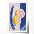 Modern Electric Citrus Art – Vibrant Electric Wall Art Canvas Print