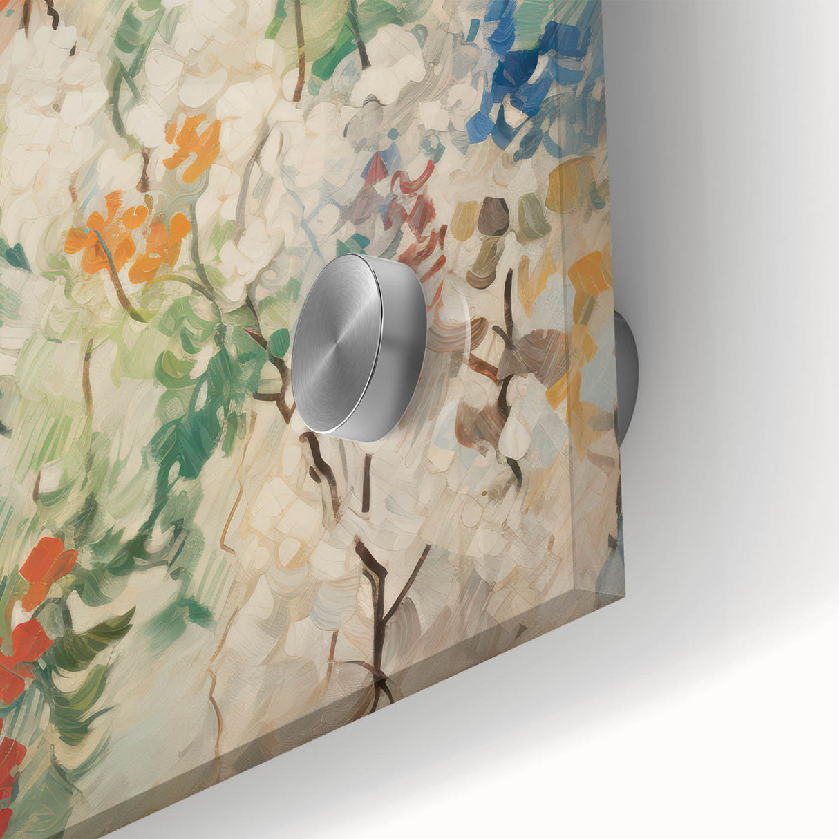 Electric Flower Market Canvas - Vibrant Floral Modern Wall Art Decor