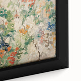 Electric Flower Market Canvas - Vibrant Floral Modern Wall Art Decor