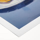 Minimalist Electric Lemon Art – Modern Electric Wall Art Canvas Print